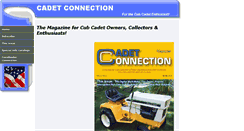 Desktop Screenshot of cadetconnection.com