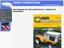 Tablet Screenshot of cadetconnection.com